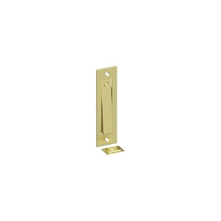 Deltana 4-5/8 x 1-1/4 Jamb Bolt Bright Brass Finish PDB50U3